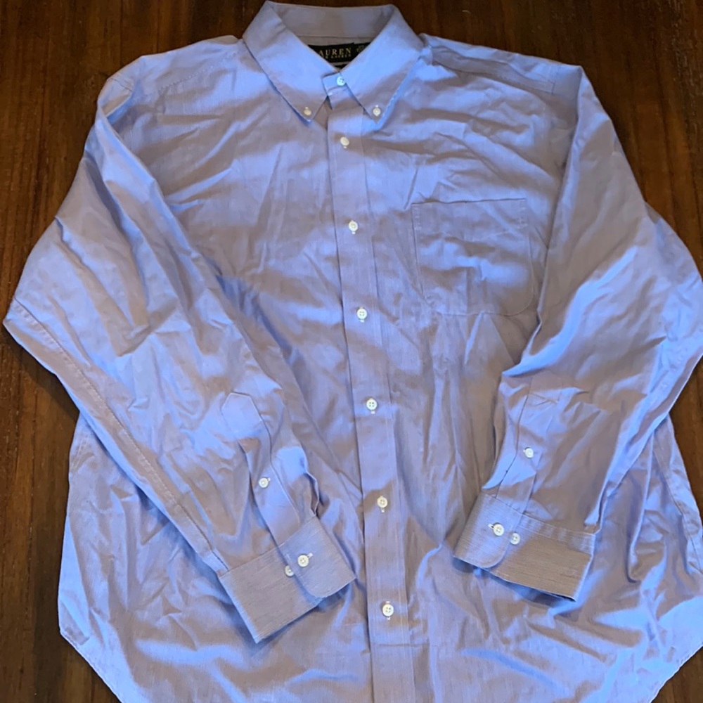 Blue and white Ralph Lauren Shirt